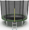 EVO Jump Батут 10 футов с внешней сеткой и лестницей (зелёный), External 10ft Green